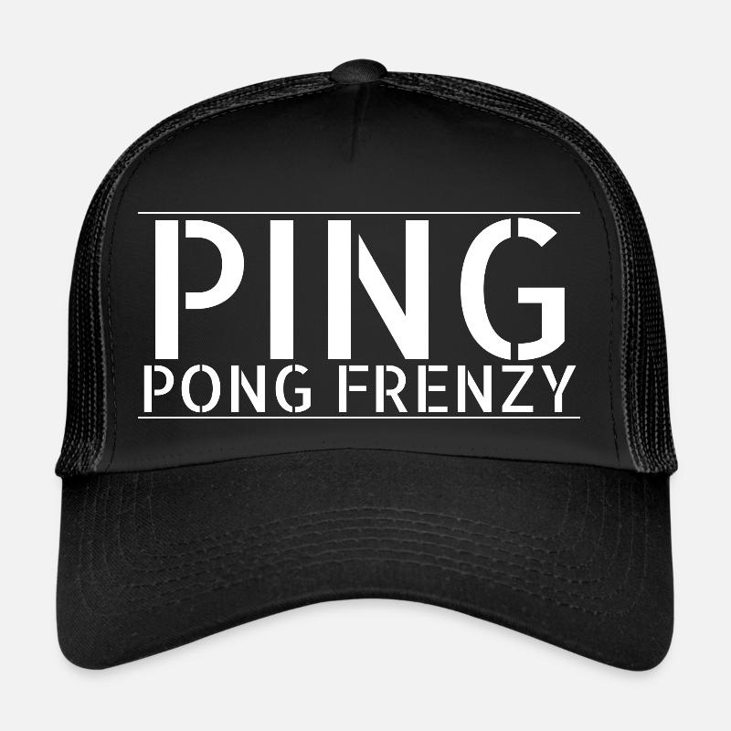 Matchs de tennis de table Communauté de tennis de table Casquette trucker 