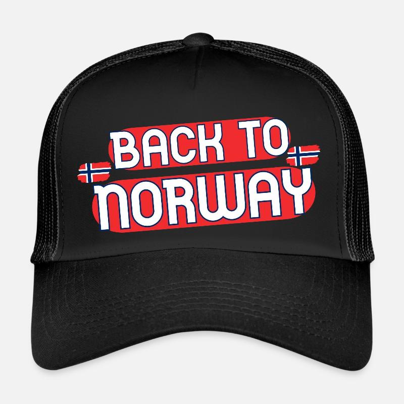 Retour à Norvège Casquette trucker 