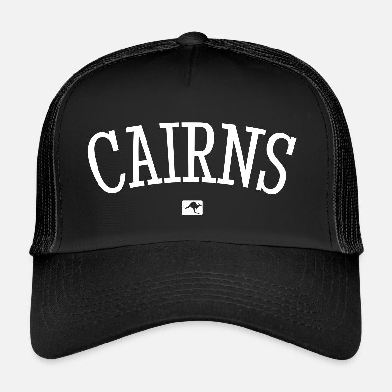 Cairns Australia Down Under Kangaroo Koala Outback Trucker Cap