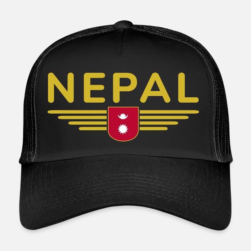 Design Népal – Aventure himalayenne Casquette trucker 