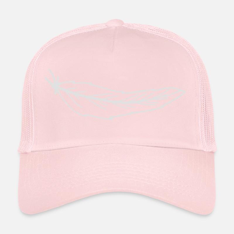 feather Trucker Cap