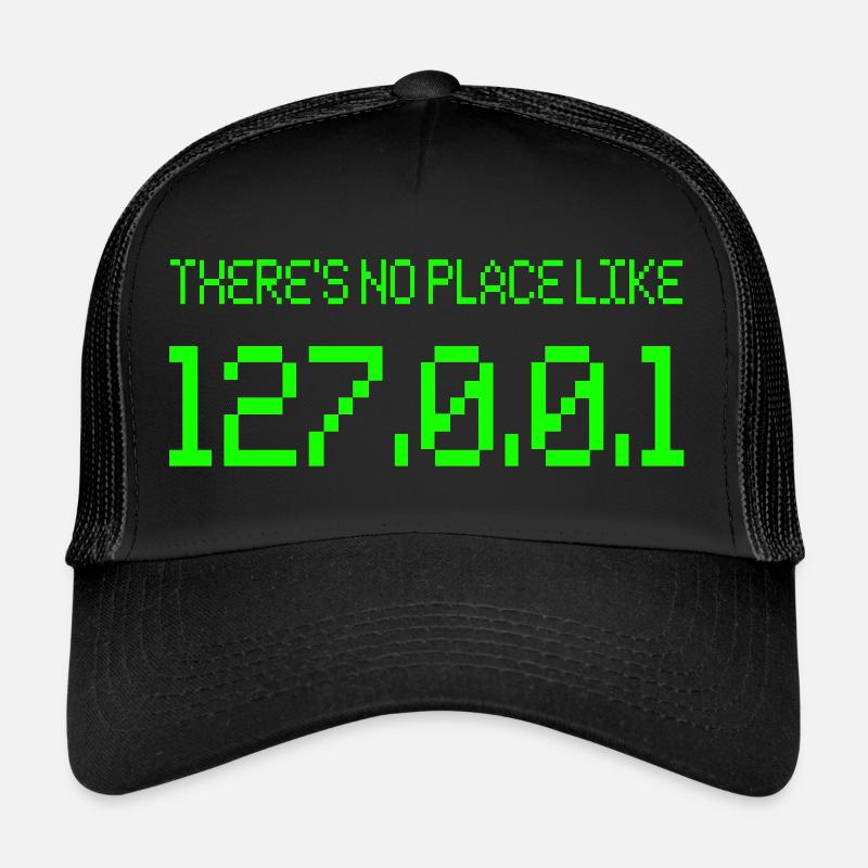 Technologie de réseau IP informatique Casquette trucker 