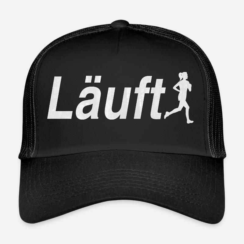 Running, jogger, sport Trucker Cap