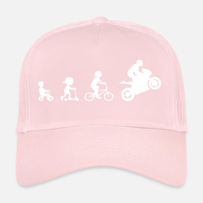 Evolution Biker- Entwicklung Supersportler 2 Trucker Cap
