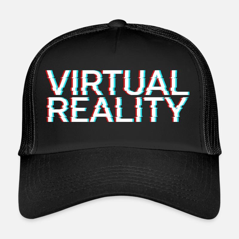 virtual reality Viruell Computerspiel Gamer 3D Trucker Cap