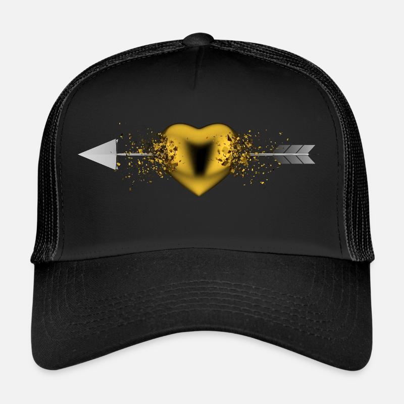 Love - Trucker Cap - black/black