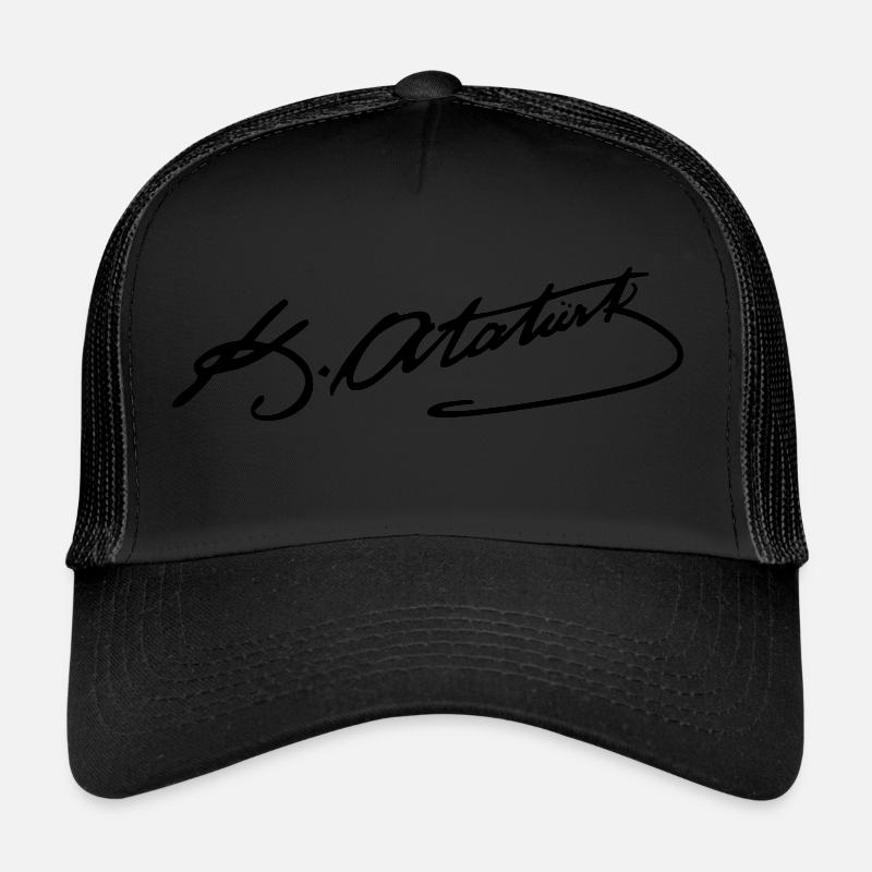 Atatürkün imzasi Trucker Cap