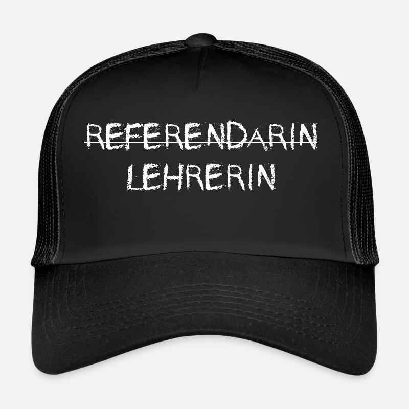 L’enseignante de la craie barrée Casquette trucker 