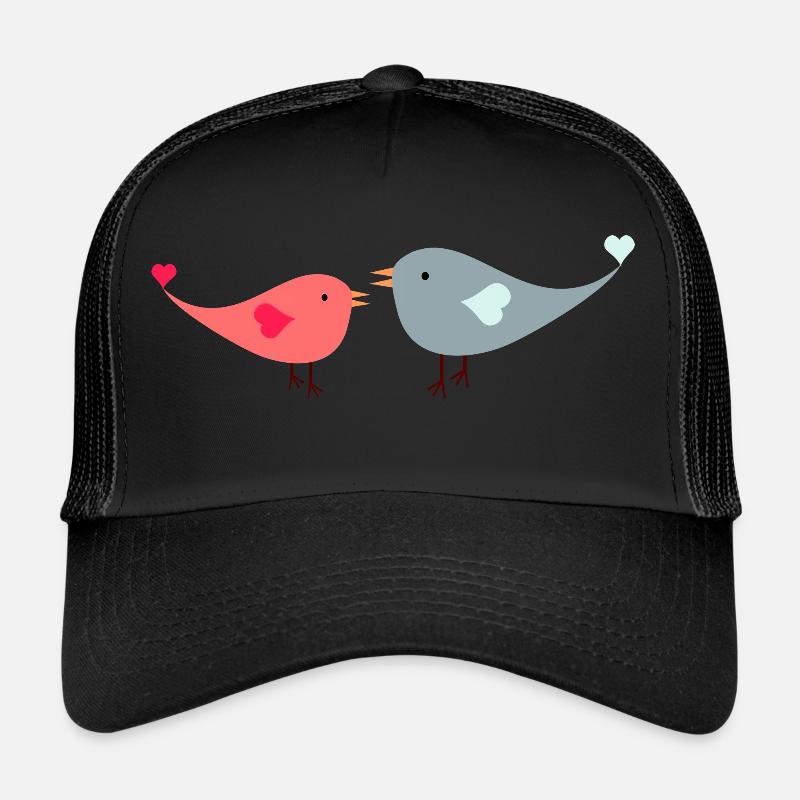 Verleibte Liebesvögel Trucker Cap