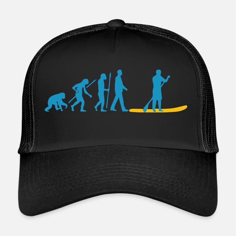 Paddle paddle stand-up paddle SUP - Casquette trucker - noir/noir