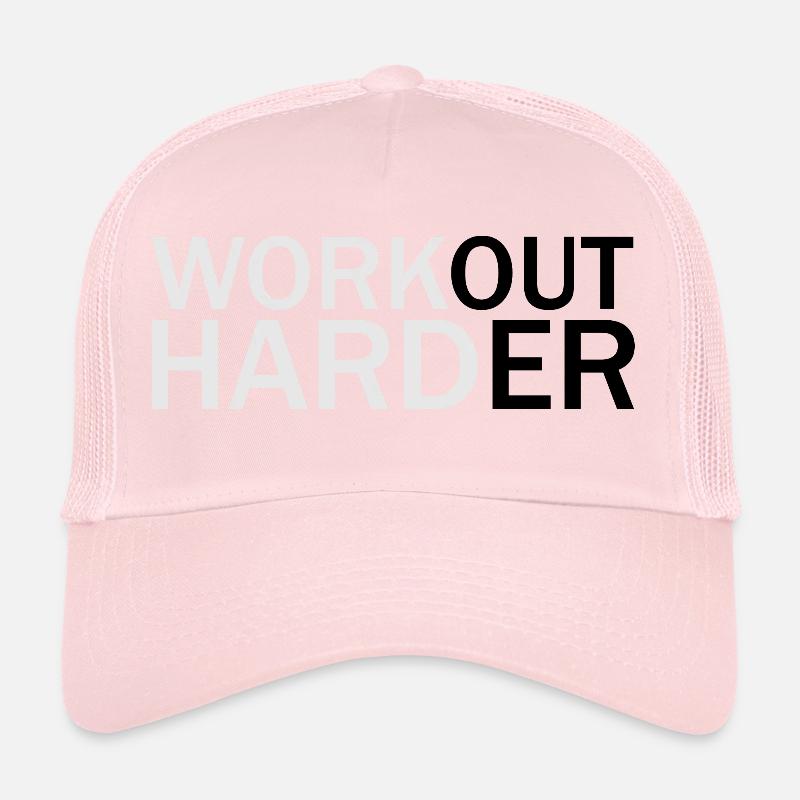 Work hard Trucker Cap