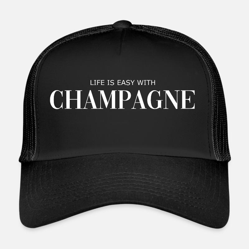 - - Vin mousseux - Boisson - Alcool Casquette trucker 