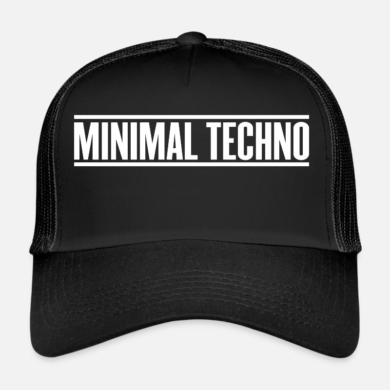 Minimaler Techno Trucker Cap