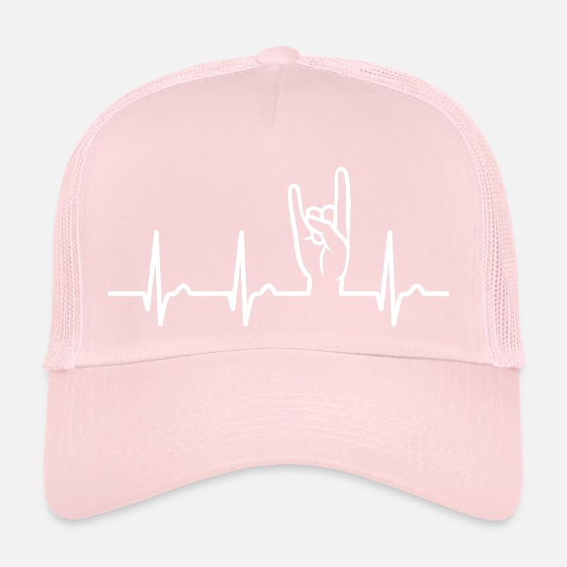 Herzkurve Heavy Metal - Devils Horns Français Fork Casquette trucker 
