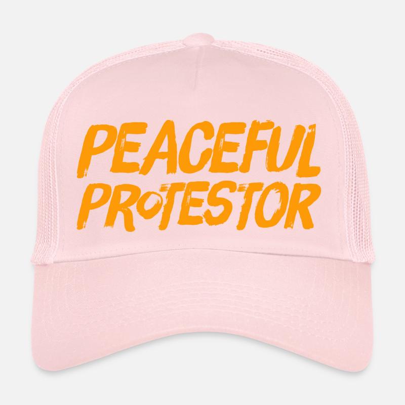 Peaceful protestor Trucker Cap