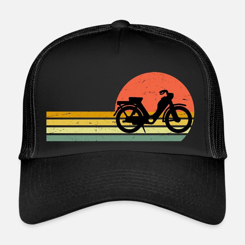 Mobylette Rétro Vintage Casquette trucker 
