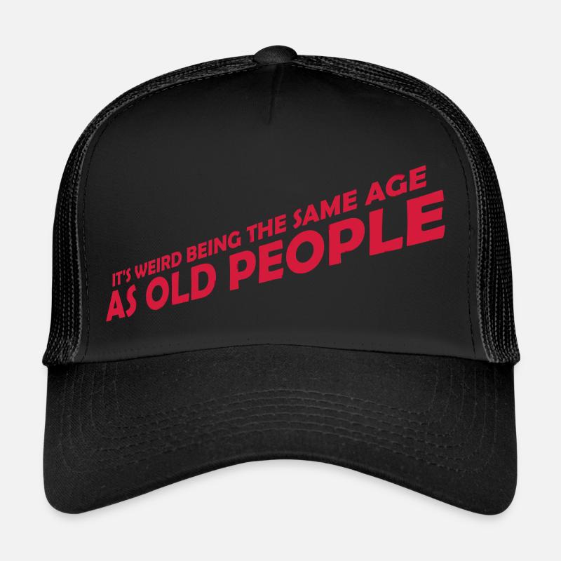 être âgé Casquette trucker 