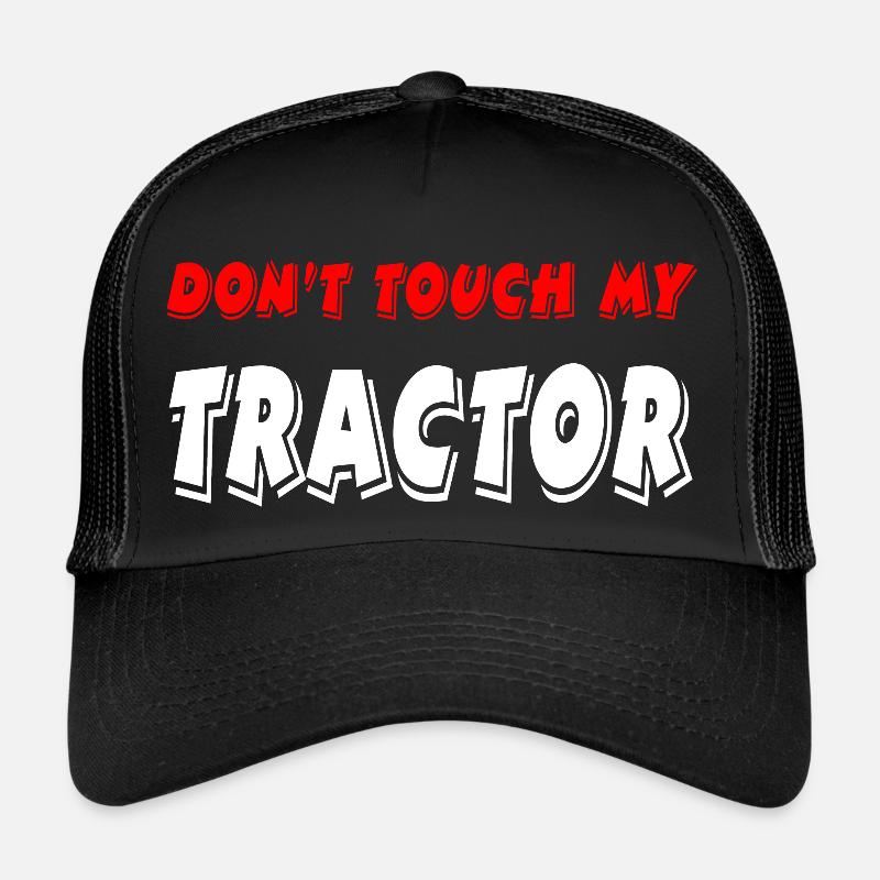 Traktor - Trucker Cap - Schwarz/Schwarz