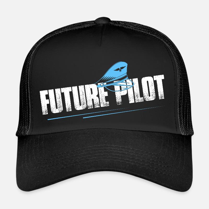 Future Pilot Aviation Fly Airline Casquette trucker 