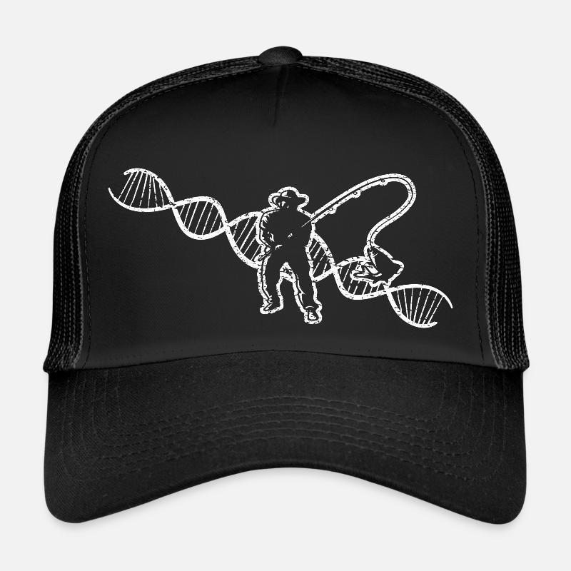 Pêche Hameçon Pêche Pêche Pêche Pêche Pêche Pêche - Casquette trucker  - noir/noir