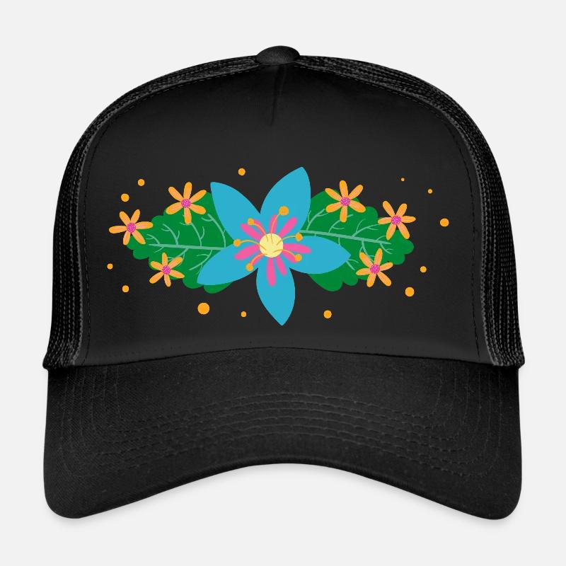 Flower Blume Pflanze Trucker Cap