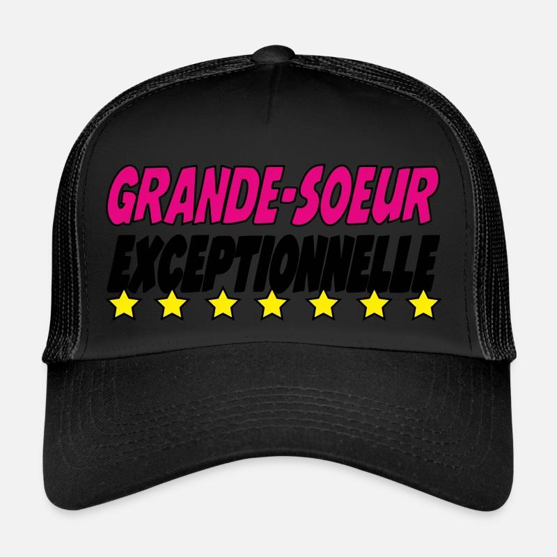 GRANDE SOEUR exceptionnelle Casquette trucker 
