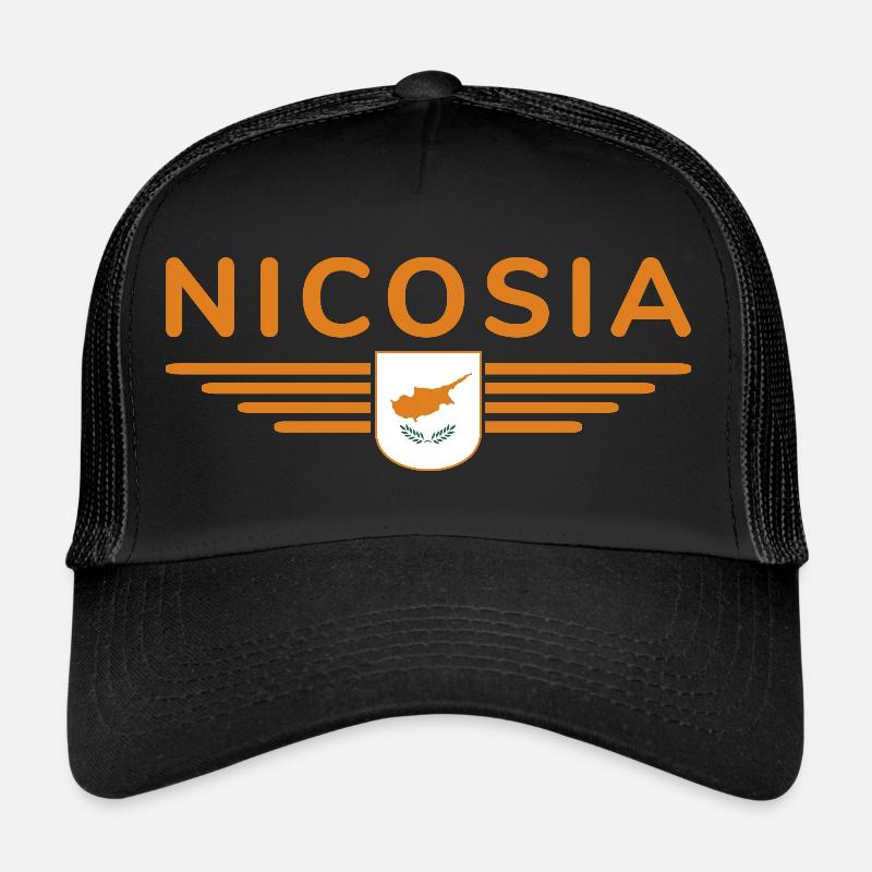 Nicosia Design – Capitale de Chypre Casquette trucker 