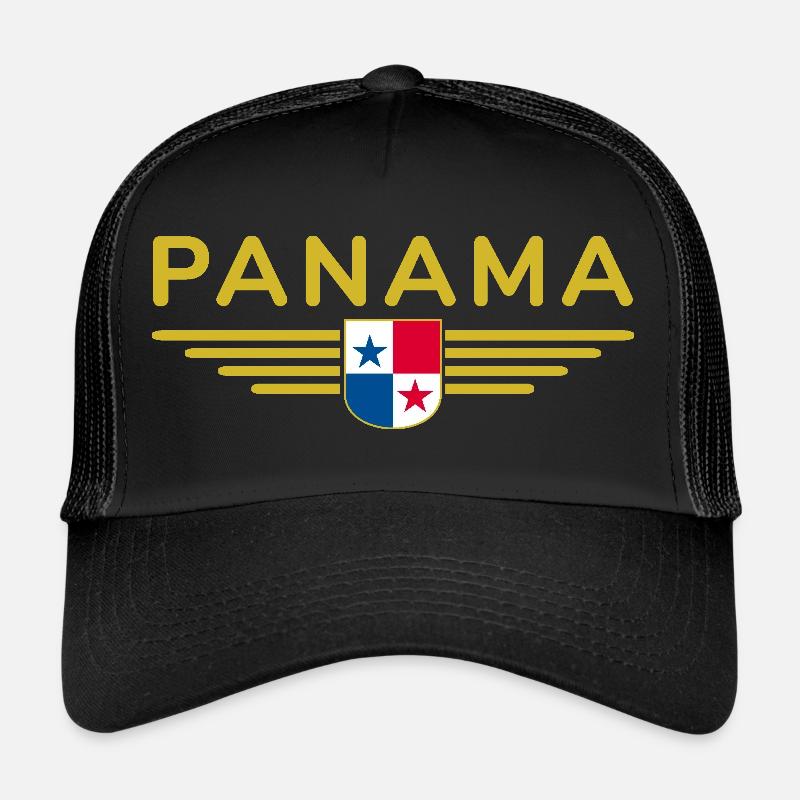 Conception du t-shirt Panama Casquette trucker 