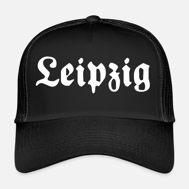 Leipzig - Trucker Cap - Schwarz/Schwarz