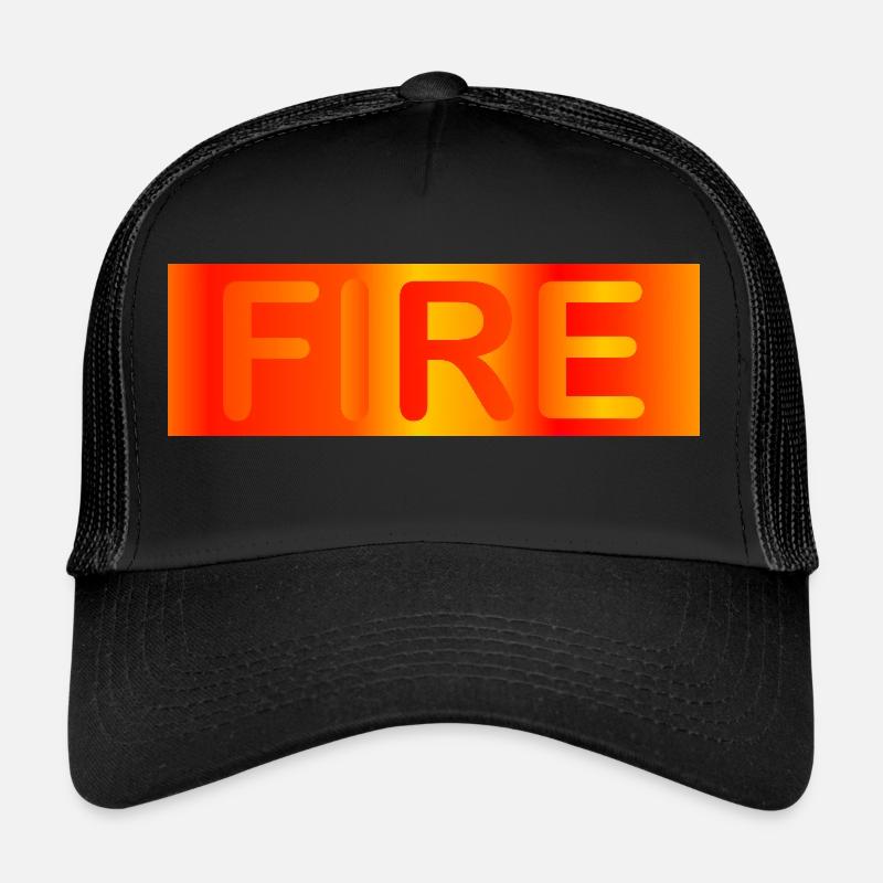 Feu / feu Casquette trucker 