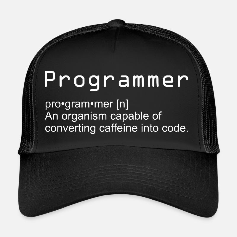 Programmierer programmieren Nerd Geek Geschenk Trucker Cap