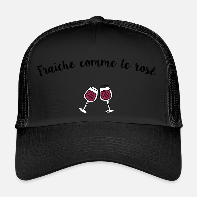 fraiche comme le rose Casquette trucker 