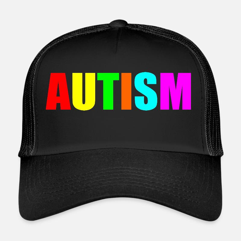 citation autisme Casquette trucker 