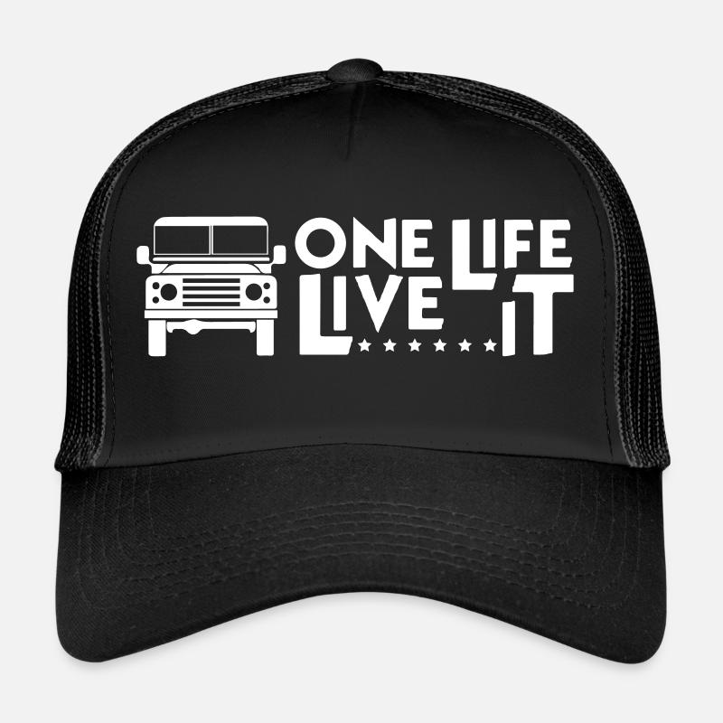 One Life Live it Trucker Cap