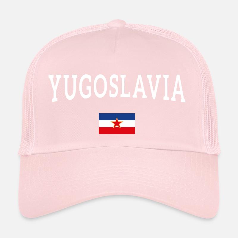 Drapeau yougoslavie Casquette trucker 