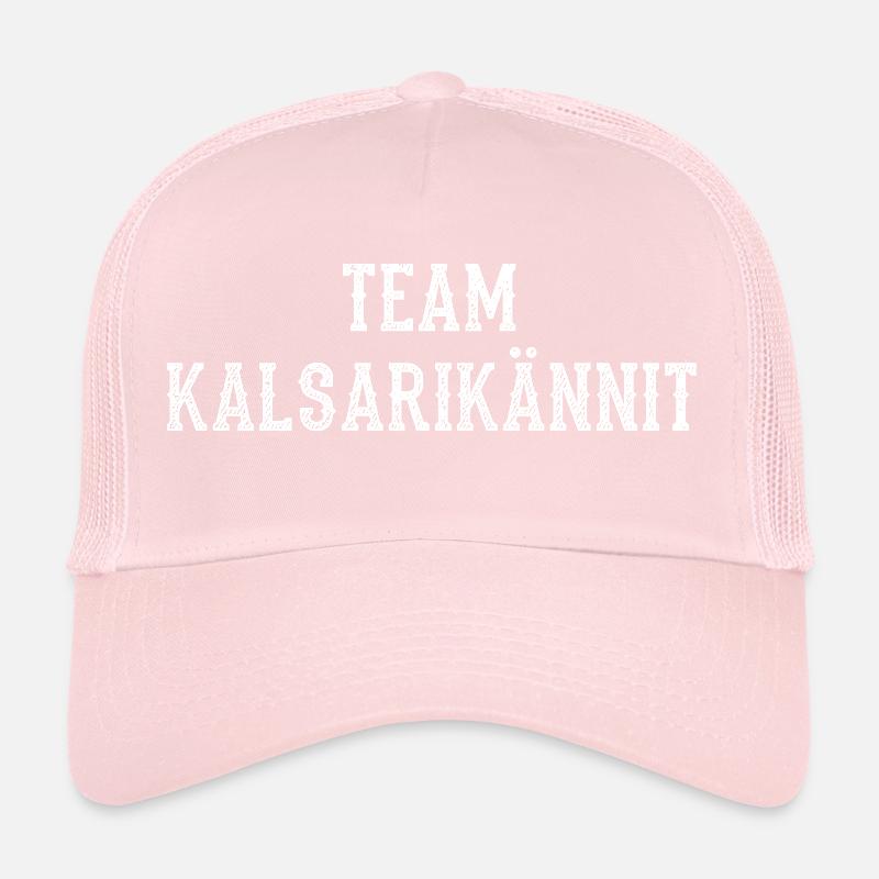Conception de t-shirts de l’équipe Kalsarikännit Casquette trucker 