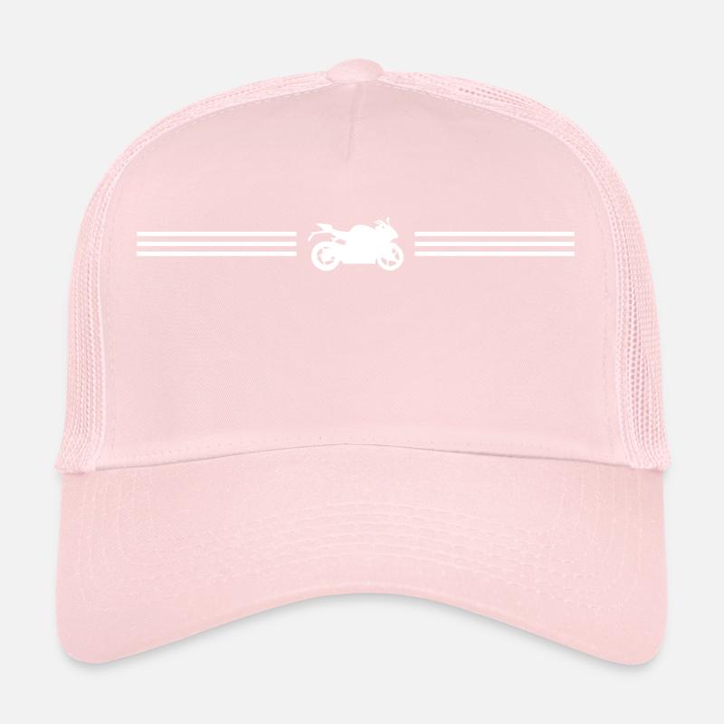ligne de course de moto Casquette trucker 