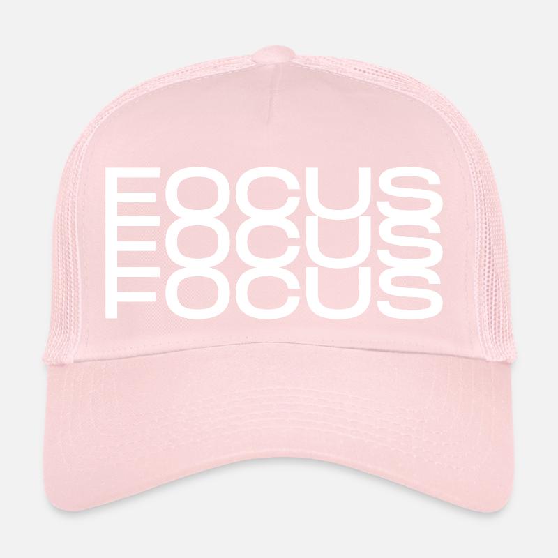 Se concentrer Casquette trucker 