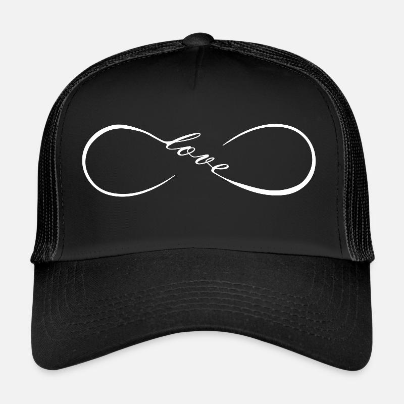 FatMonkey Designs Infinity LOVE White 2021 Trucker Cap