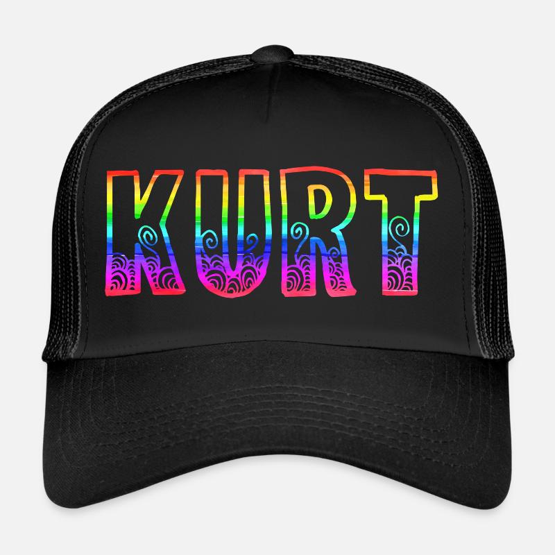 kurt rs arc-en-ciel Casquette trucker 
