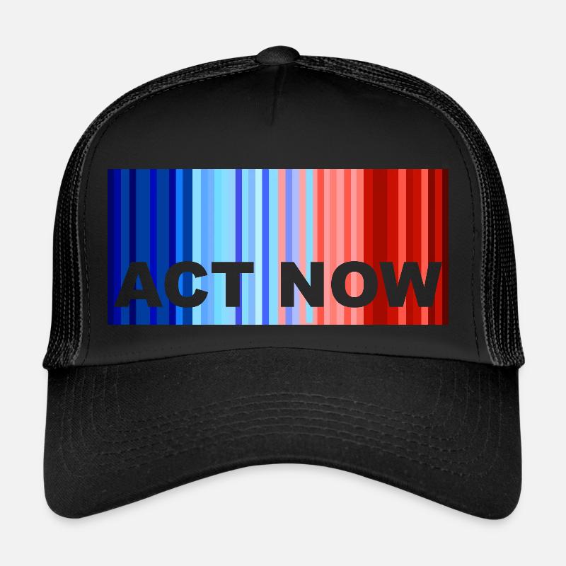 Act Now Climate Change Trucker Cap