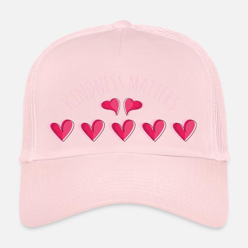 Kindness Matters Positive Message Inspirational He Trucker Cap