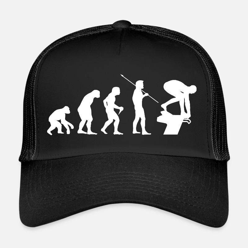 Compétition de nageurs Casquette trucker 