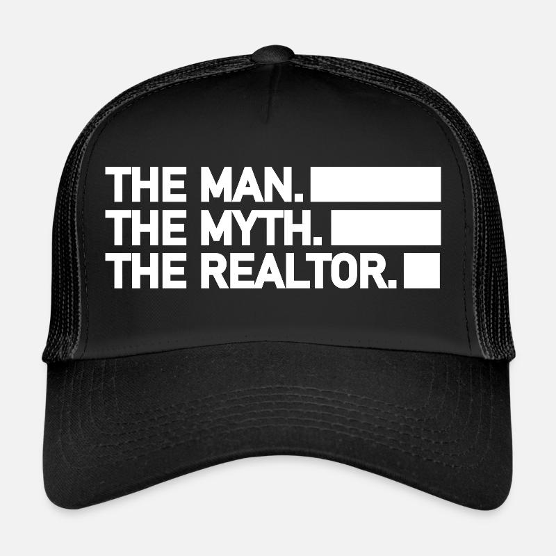 Realtor - Trucker Cap - black/black
