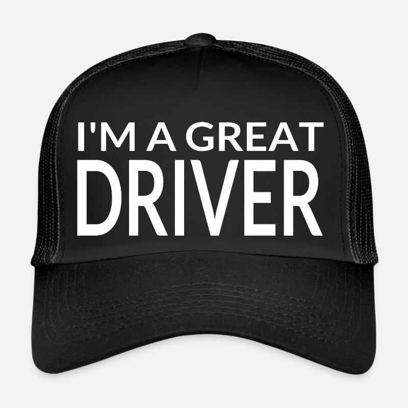 Auto - Trucker Cap - Schwarz/Schwarz