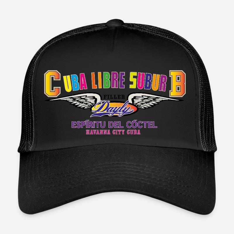 BANLIEUE DE CUBA LIBRE Casquette trucker 