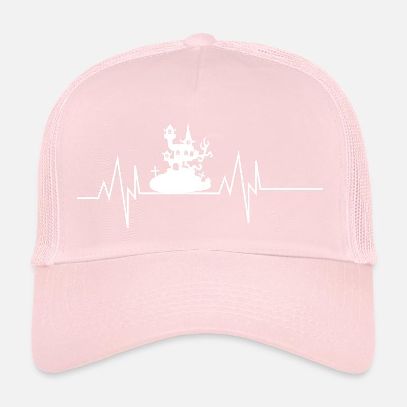 Maison hantée Heartbeat Casquette trucker 