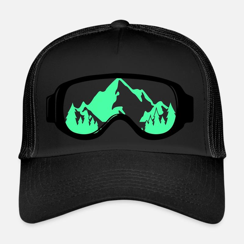 Lunettes de ski Casquette trucker 