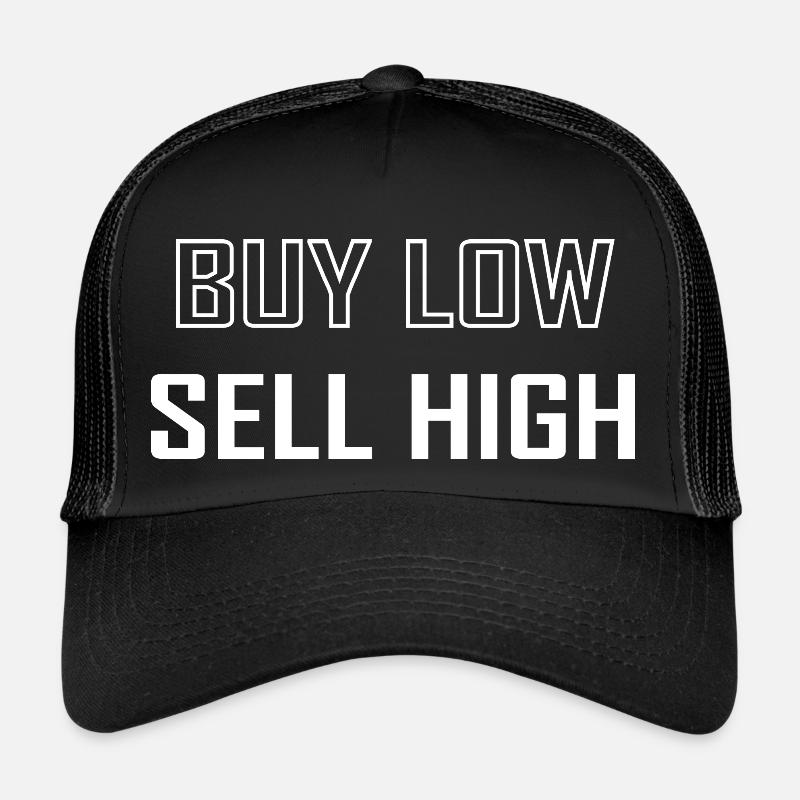 Crypto Bitcoin Trading - Trucker Cap - Schwarz/Schwarz