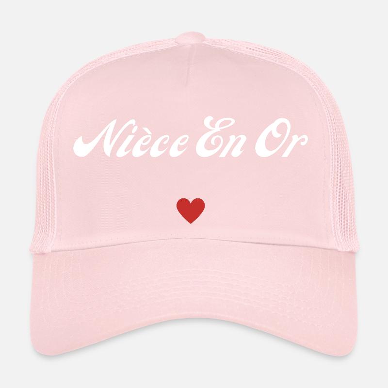 nièce en or Casquette trucker 
